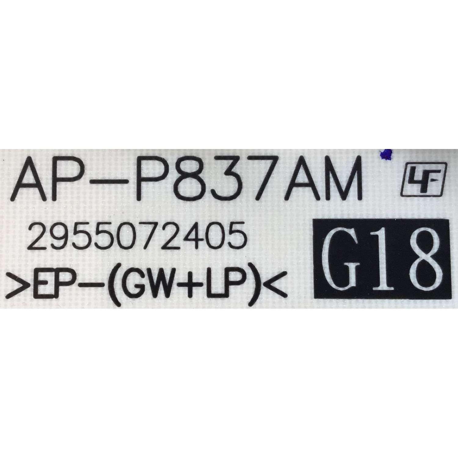 FUENTE DE PODER PARA TV SONY / NUMERO DE PARTE  1-010-553-11 / 101055311 / AP-P837AM / 2955072405 / PANEL LE830AQB (AP)(B1) / MODELO XR-83A90J / XR83A90J - Imagen 2